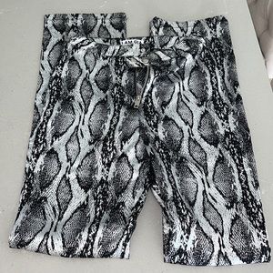 I.AM.GIA brandy snakeskin pants